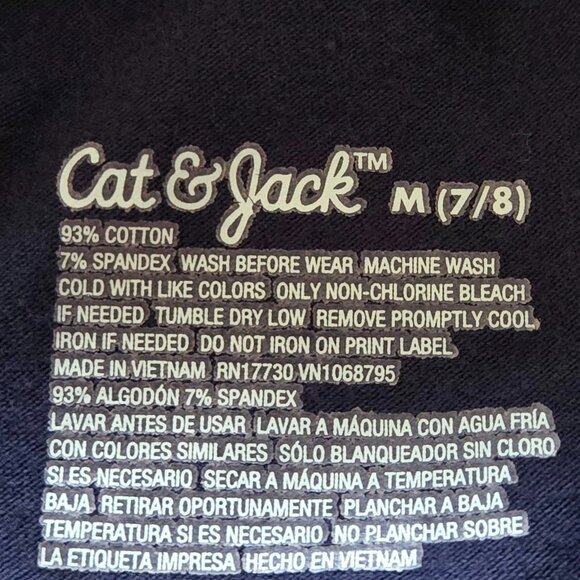 Girls Size M (7/8)  Cat & Jack Blue Leggings - Picture 6 of 6